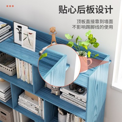 经济款书架飘窗柜储物柜书桌书柜一体学生收纳卧室小置物架窗台架
