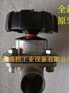 GEMU盖米手动隔膜阀673 25D86C 59C  DN25 DN40 DN50 316焊接卡盘