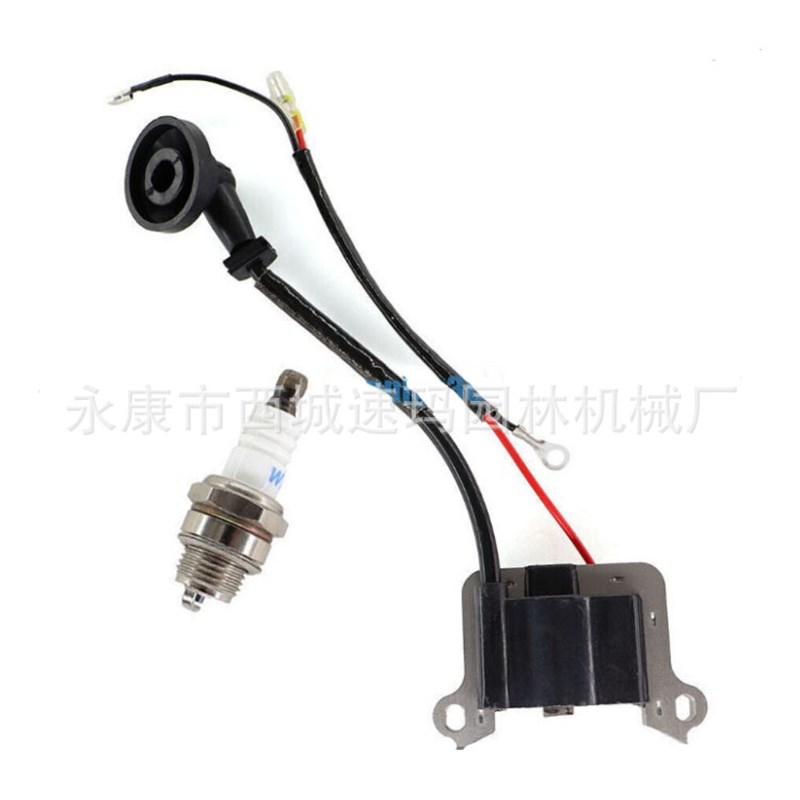 割草机配件高压包点火线圈40-5 过滤器空滤附件热销43CC  52C