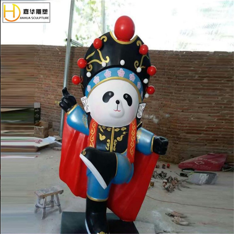 玻璃钢人物卡通雕塑制作广场公园解放军民风民俗步行街落地大摆件