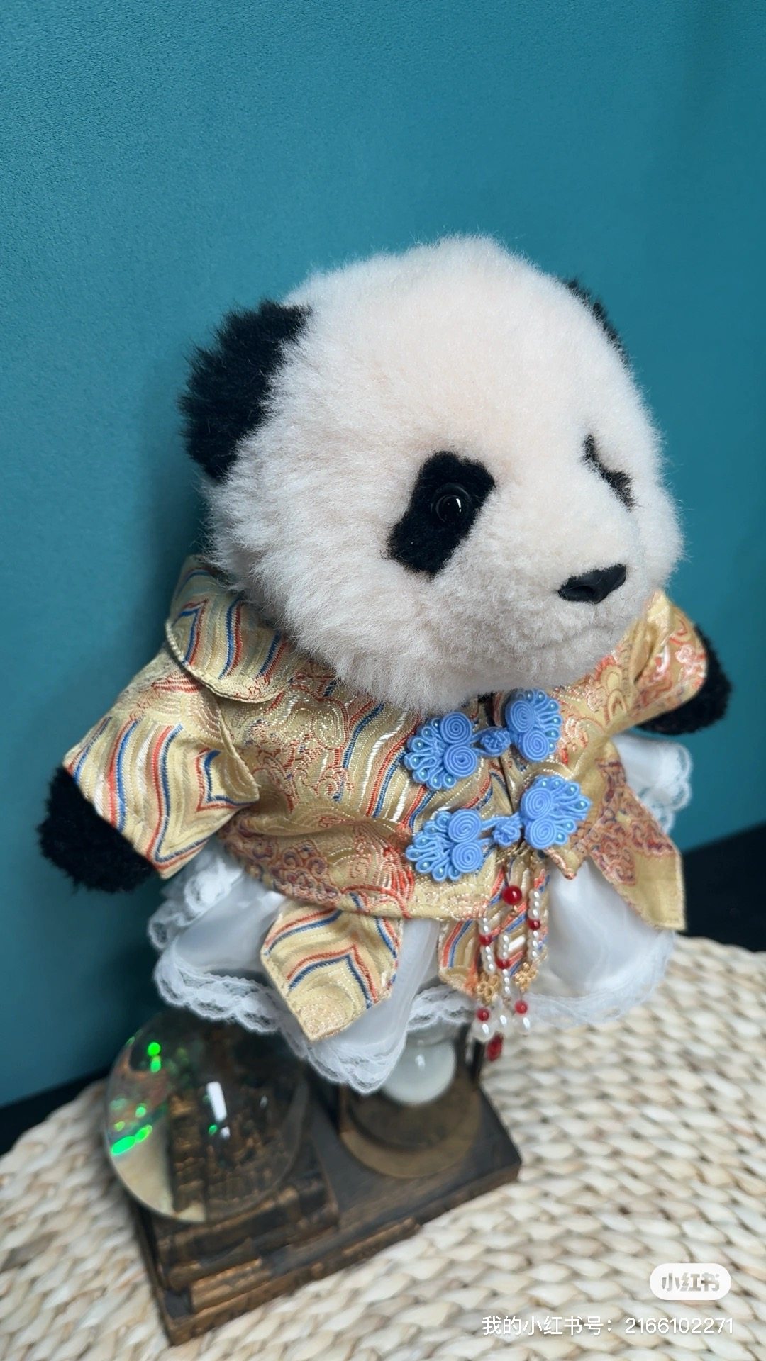 原创正版熊猫裙子毛绒玩具衣服公主裙熊猫工厂大头系列玩偶,模玩/动漫/周边/娃圈三坑/桌游,棉花娃娃/毛绒玩具娃衣,淘宝优惠券,粉丝福利购,淘宝优惠卷