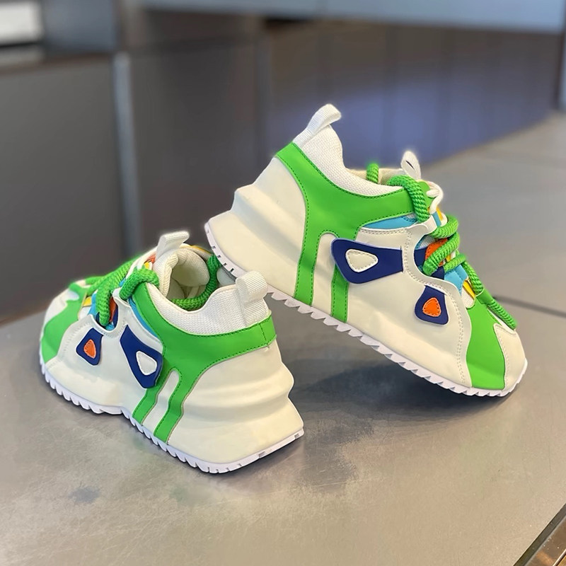 男鞋夏季运动百搭拼色厚底休闲鞋抖音快手爆款潮流舒适潮牌老爹鞋,流行男鞋,老爹鞋,淘宝优惠券,粉丝福利购,淘宝优惠卷