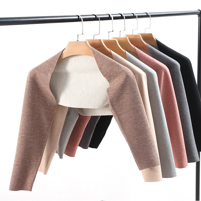 夏天德绒护肩女长袖胳膊套护肩膀薄款肩部保暖空调房睡觉防寒春秋