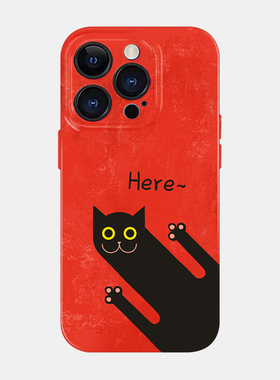 搞怪猫适用苹果17iPhone16promax菲林手机壳nova13华为p80mate70小米15创意可爱opporen14vivos30荣耀300新款