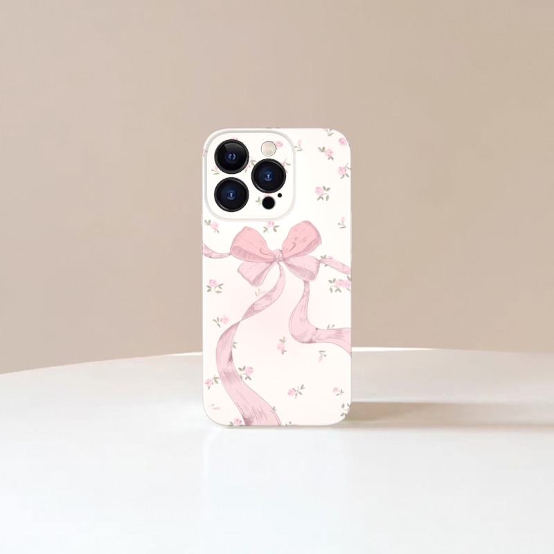 苹果多种型号菲林壳卡通少女精孔