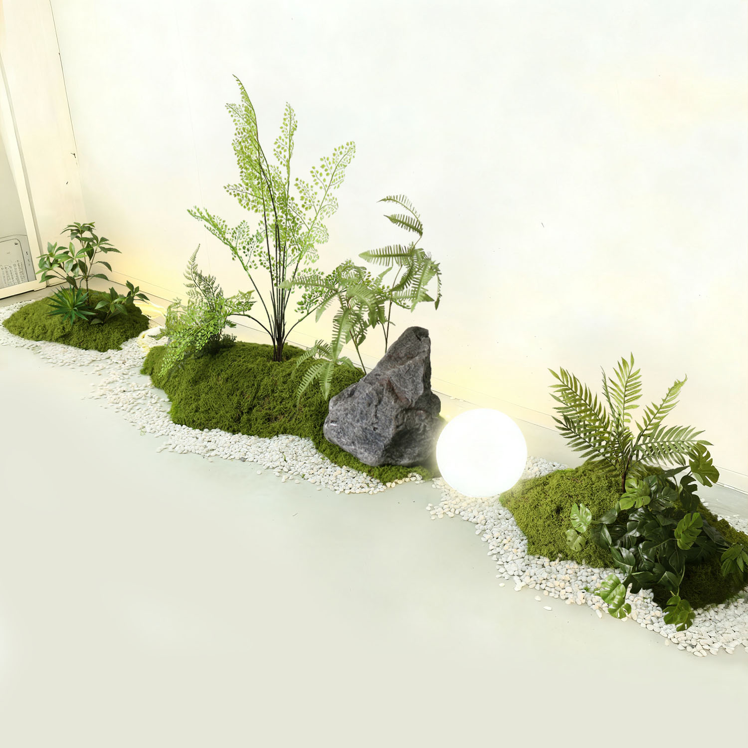 仿真绿植造景组合假植物苔藓景观