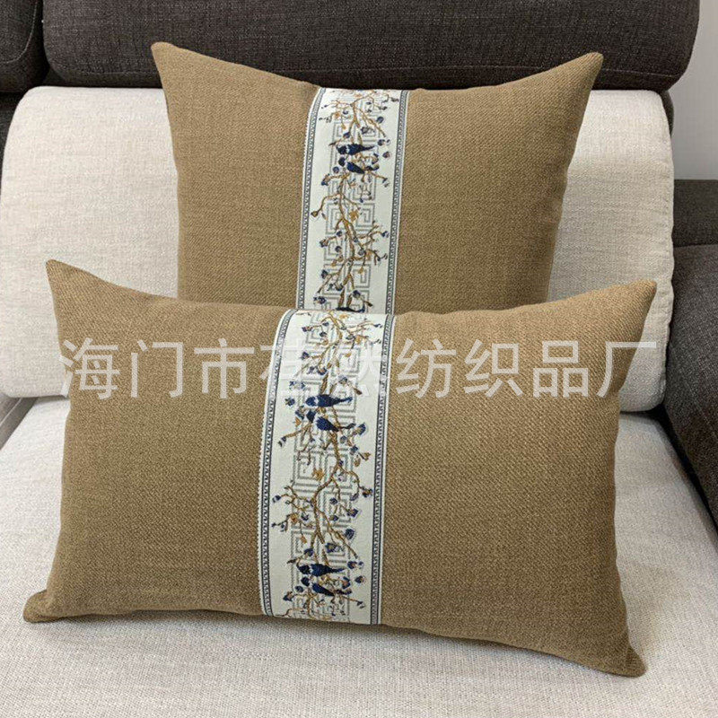 抱枕沙发客厅轻奢高级感现代简约通用专用靠垫办公室高弹长条靠背,居家布艺,腰靠垫,淘宝优惠券,粉丝福利购,淘宝优惠卷