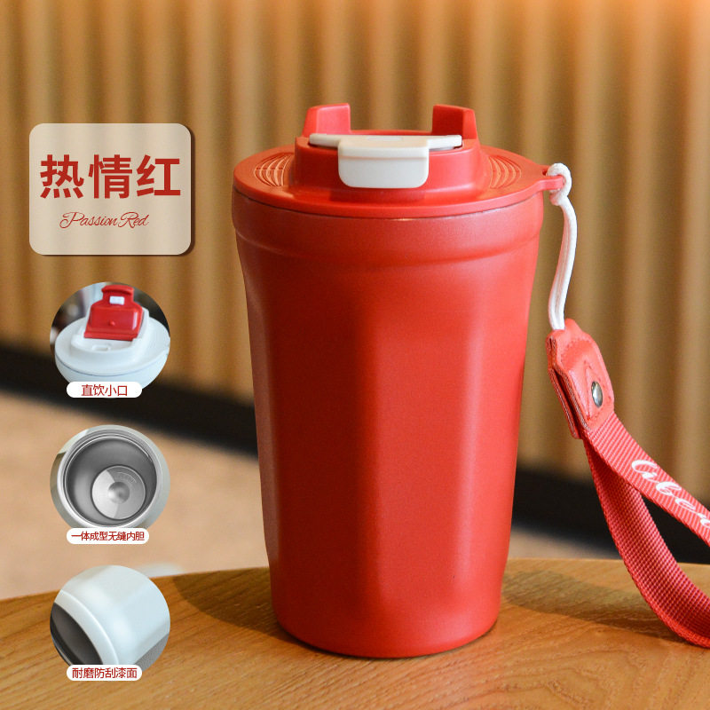 高级感保温咖啡杯便携女子水杯子专用超大小学生冰霸杯随行闺蜜,餐饮具,咖啡杯,淘宝优惠券,粉丝福利购,淘宝优惠卷