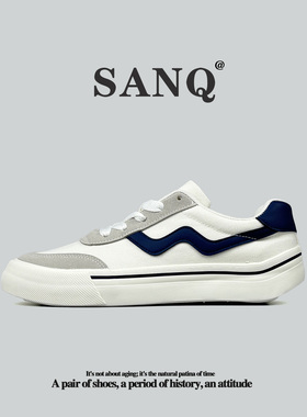 外贸日本单硫化帆布鞋小众复古德训鞋青春校园风学生青年休闲板鞋