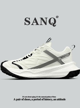 稀缺英国单外贸登山鞋真爆米花慢跑鞋情侣款运动休闲鞋厚底跑步鞋