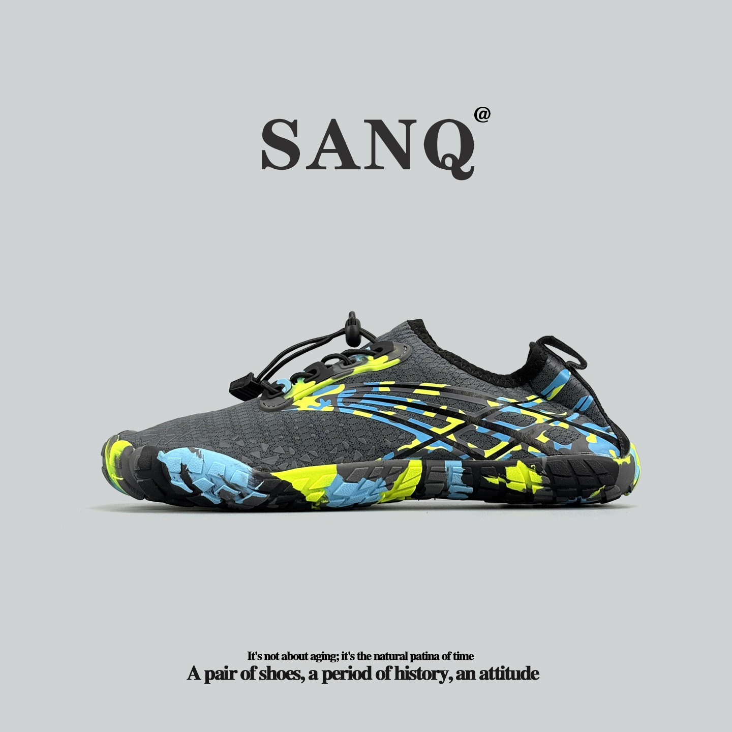 稀缺外贸美国单溯溪鞋深蹲瑜伽健身网面鞋男女同款户外休闲涉水鞋