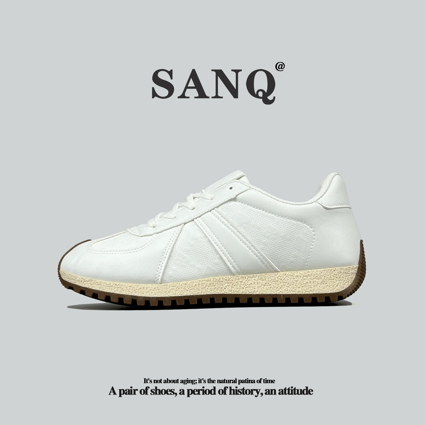 外贸皮面阿甘鞋美式复古休闲鞋