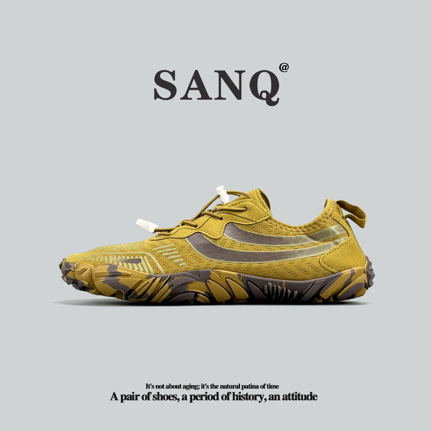 稀缺日本单外贸溯溪鞋速干排水网面鞋男女款户外休闲鞋赶海涉水鞋