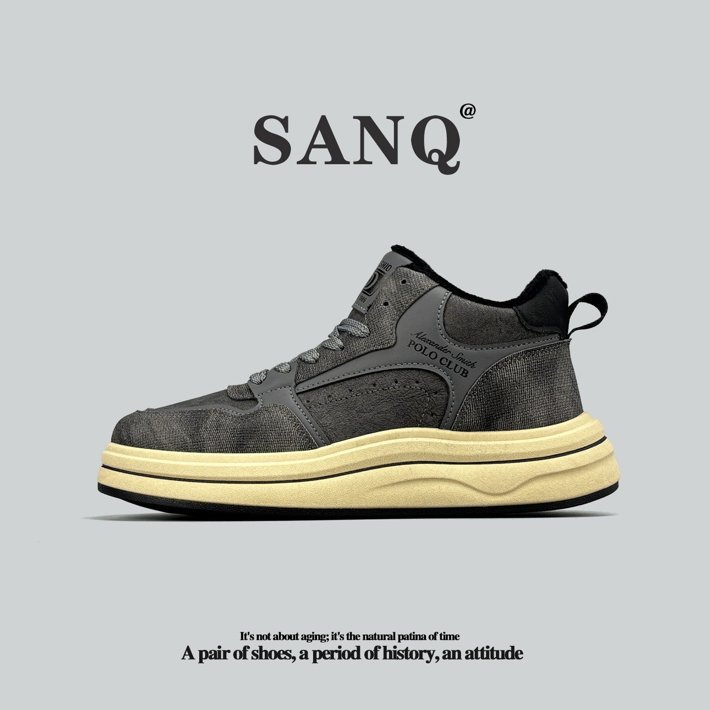 高端瑞士单外贸雪地靴全皮面防水男鞋冬季加绒保暖高帮板鞋潮百搭,流行男鞋,时尚雪地靴,淘宝优惠券,粉丝福利购,淘宝优惠卷