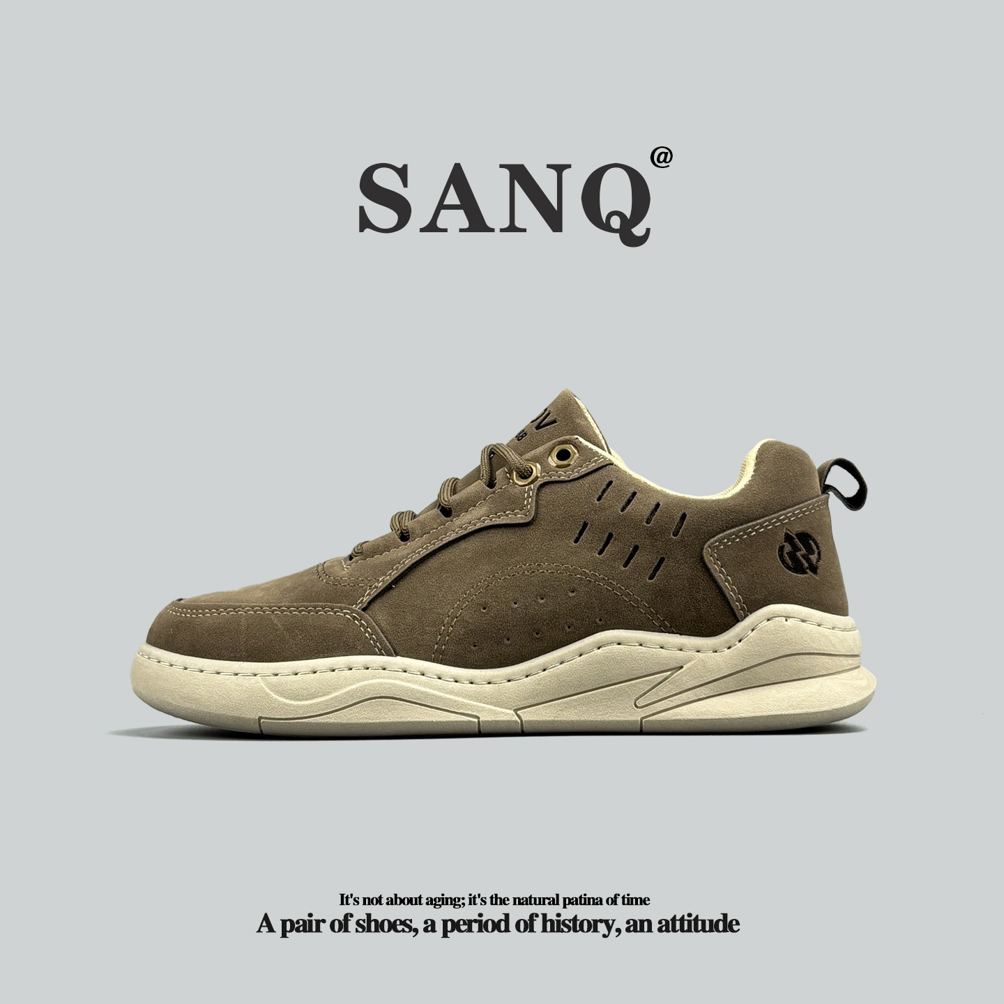 外贸男鞋皮面户外登山鞋复古潮鞋