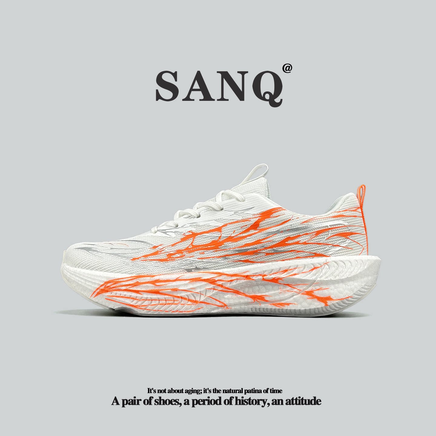 高端真爆米花外贸跑步鞋夏季户外运动鞋情侣款时尚休闲鞋软底透气