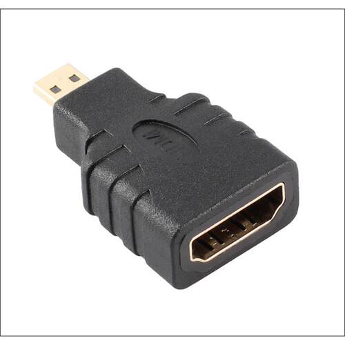 micro HDMI公转HDMI母转接头 高清线 视频线 微型HDMI转接头迷你