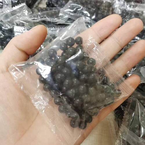 弹弓泥丸8-9毫米泥弹珠600弹弓8mm泥粒普通8-9mm泥丸100颗一袋