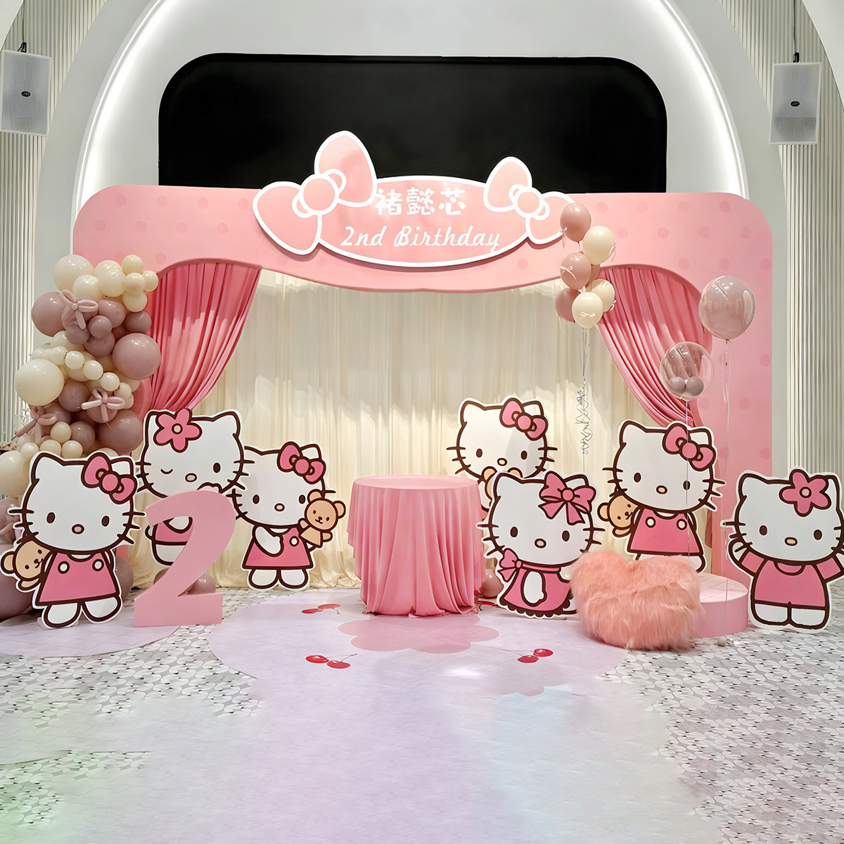 hellokitty主题生日布置场景装饰女孩18岁凯蒂猫气球派对kt板背景,节庆用品/礼品,装扮布置套餐,淘宝优惠券,粉丝福利购,淘宝优惠卷