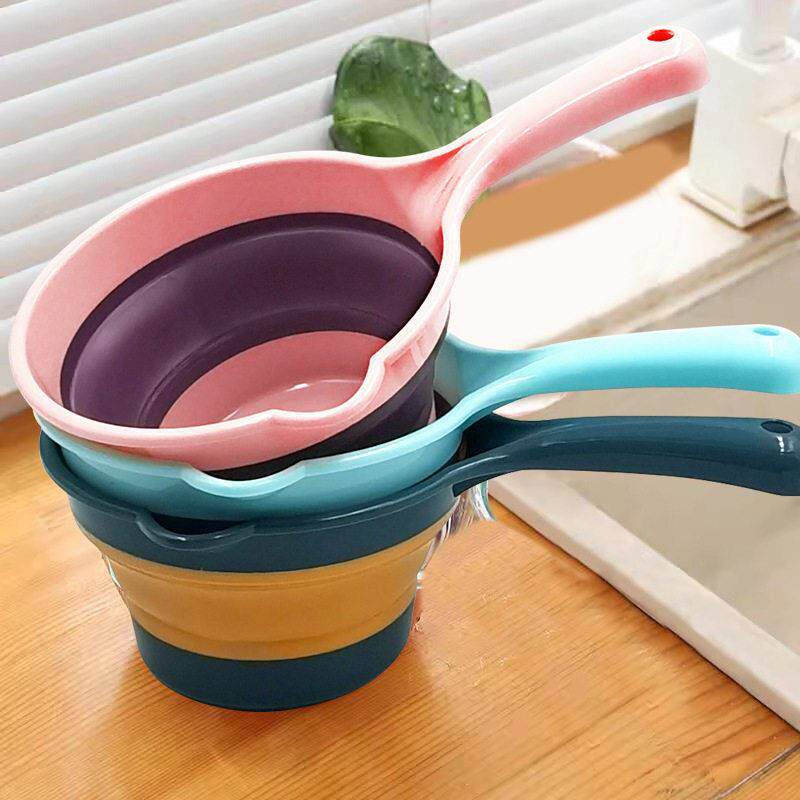 Household Plastic Water Ladle, Long-Handled Kitchen Water Sc