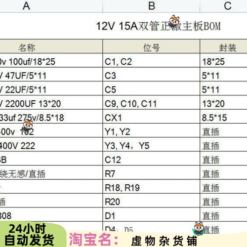 NCP1252A双管正激方案180W电源12V15A资料含原理图+pcb图
