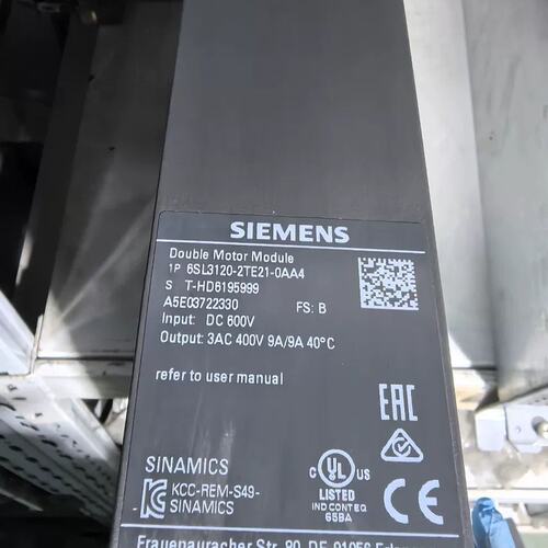议价6SL3100-1AE31-0AB1如图非功能性问题售可维修