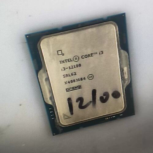 议价CPU英特尔i3-12100处理器，闲置，功能包好，83可维修