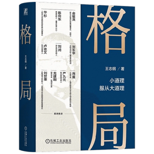 格局 王志纲 著 思维与决策