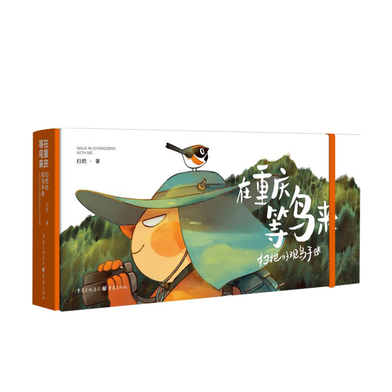 在重庆等鸟来 扫把的观鸟手账 扫把著 观鸟爱好者绘本爱好者 艺术 中信