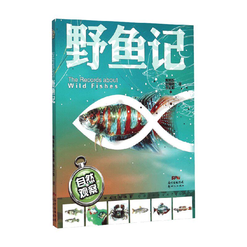 自然观察 野鱼记 陶旭东等 著 科普