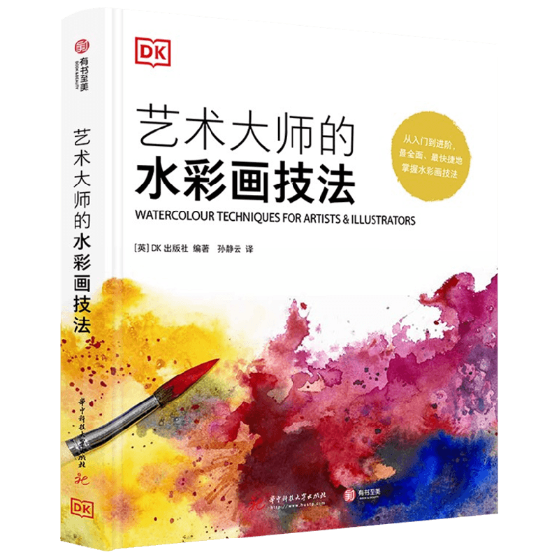 艺术大师的水彩画技法 DK出版社 著 绘画 中信