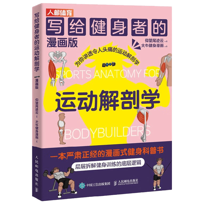 写给健身者的运动解剖学 漫画版 仰望尾迹云 著 养生保健