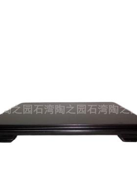 石湾公仔陶瓷家居装饰摆件客厅桌面配搭木底座长方形尺寸通用款