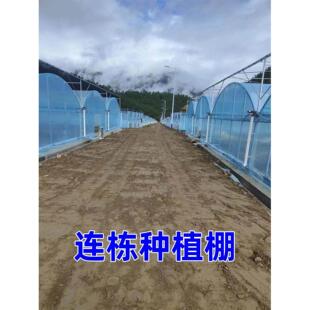 温室大棚镀锌钢管骨架支架拱杆西瓜棚简易冷棚全套蔬菜种植大棚