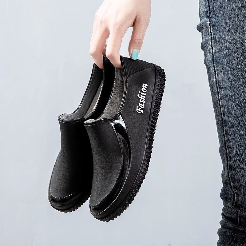 高筒雨鞋成人新款胶鞋男长筒中筒耐磨防滑四季浅口女款防水男士男,女鞋,雨鞋,淘宝优惠券,粉丝福利购,淘宝优惠卷