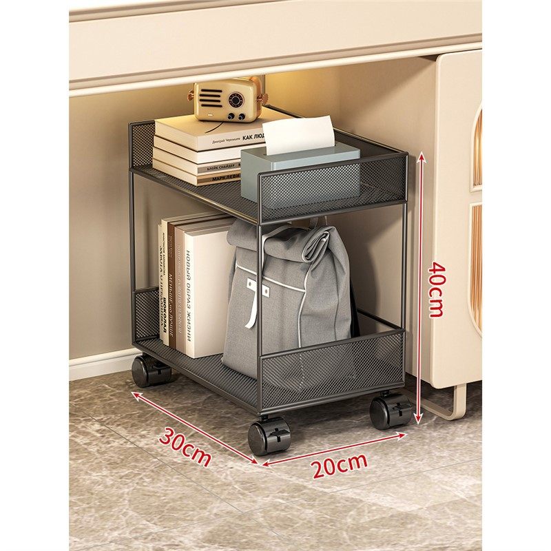 书包置物架可移动小推车儿童学生储物柜落地浴室置物车拉篮书书架,收纳整理,书桌收纳置物架,淘宝优惠券,粉丝福利购,淘宝优惠卷