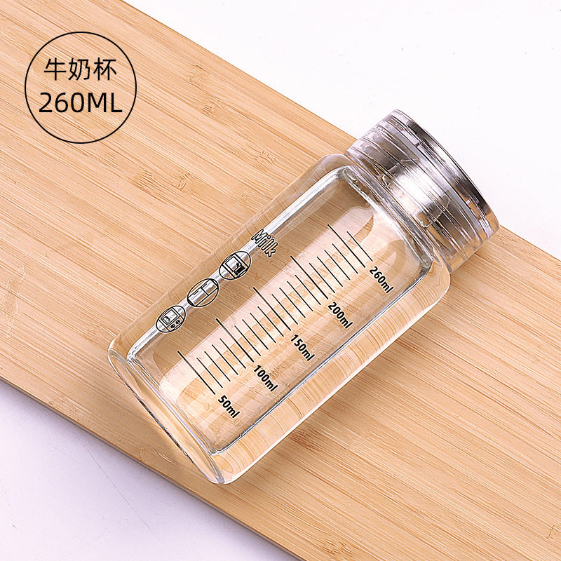 打蛋玻璃量杯新款宝宝水杯子便携耐高温刻度杯学生大容量喝奶杯,餐饮具,奶杯/牛奶杯,淘宝优惠券,粉丝福利购,淘宝优惠卷