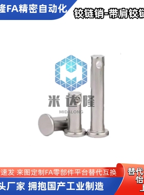 替怡合达MIP01 11-D6 8 10 12 20-L15 20 25 30内螺纹带肩铰链销