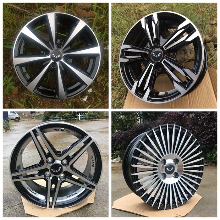 适用14寸15寸五菱缤果荣光宏光S S1 V长城欧拉宝骏310W悦也铝轮毂