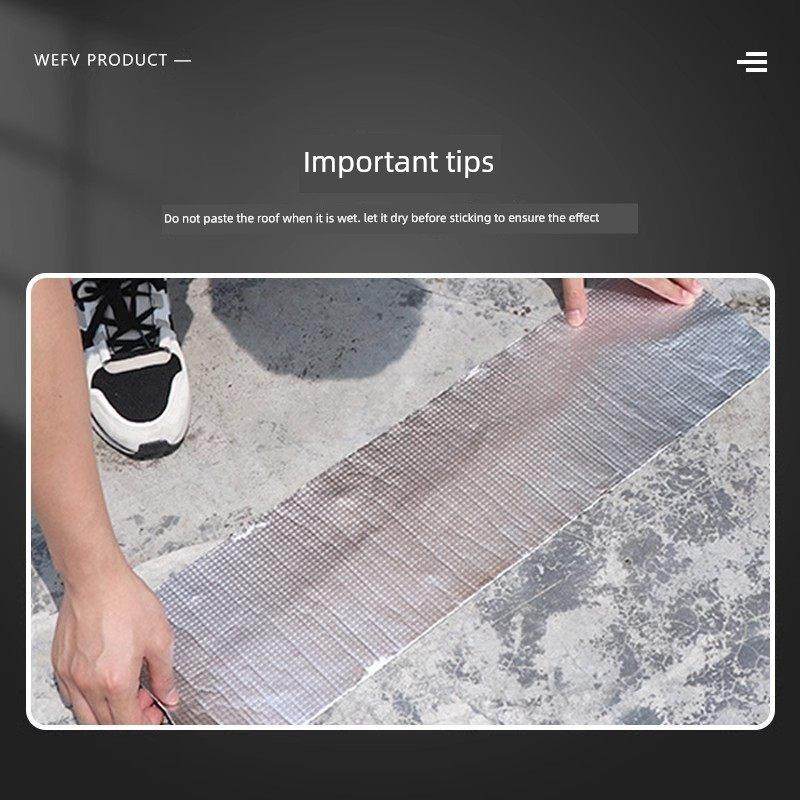 维福屋顶丁基胶防水胶带强漏修补材料屋顶裂缝漏堵防漏胶卷