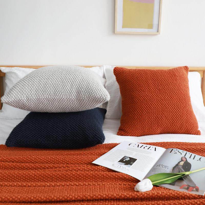 北欧风莫兰迪针织抱枕套带芯方形客厅靠垫客厅ins轻奢沙发靠垫套,居家布艺,靠垫/抱枕,淘宝优惠券,粉丝福利购,淘宝优惠卷