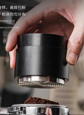 咖啡布粉器压粉锤三合一可按压定力压粉器针式松粉51/53/58mm通用