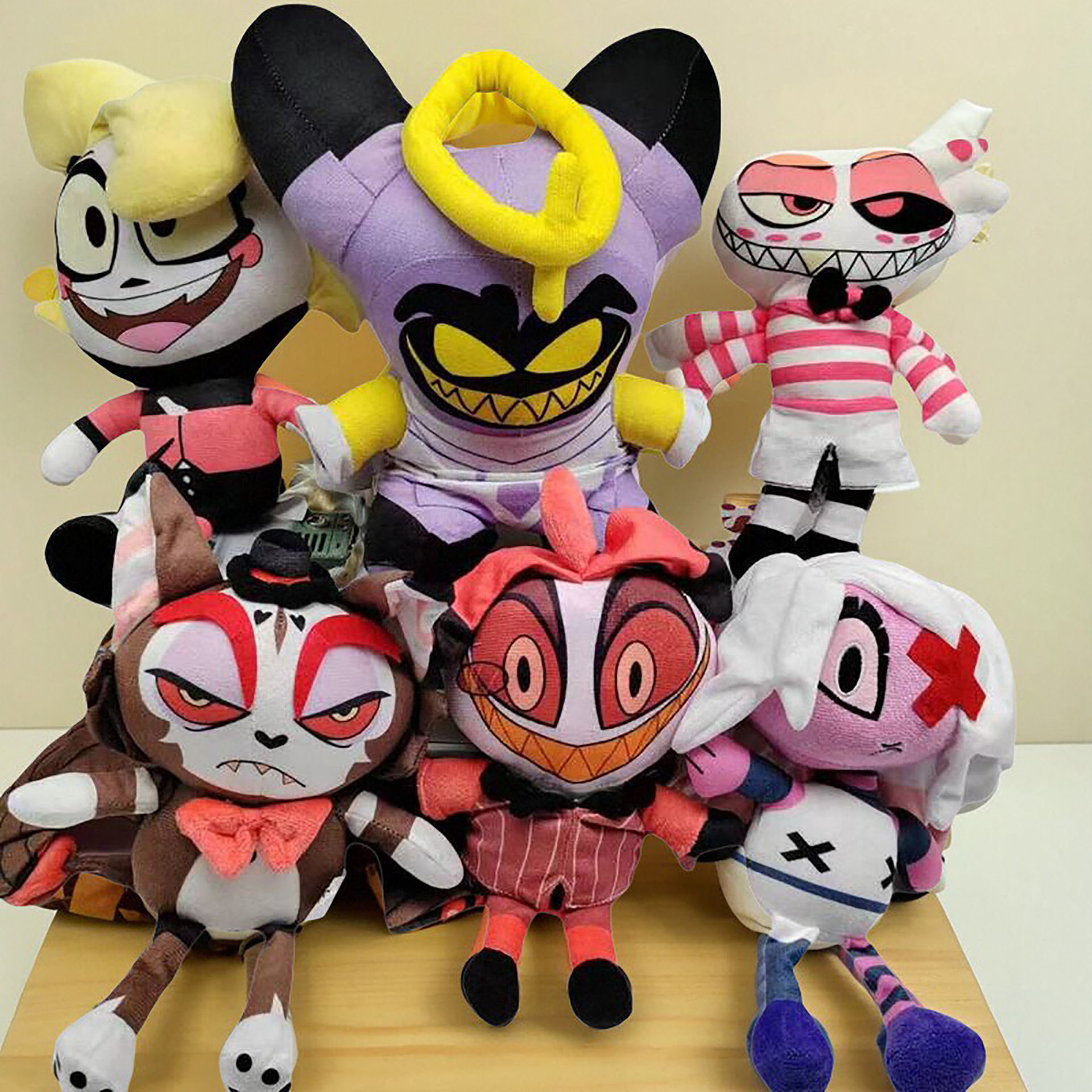 地狱客栈亚当毛绒玩具玩偶公仔