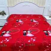 清仓床单单件100%亲肤床单纯磨毛加厚双人宿舍被单2.2 2.3米炕单