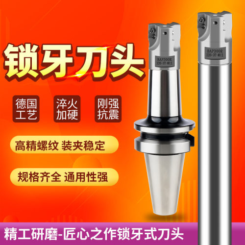 内螺纹锁牙式铣刀头300R0.8 APKT1604 R390精铣抗震ASR分体式铣刀