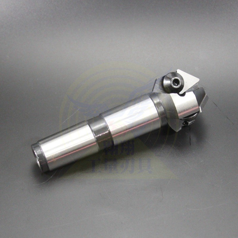 锥柄合金倒角刀锪钻机夹换刀片45度器莫氏4号柄包邮可转位铣刀