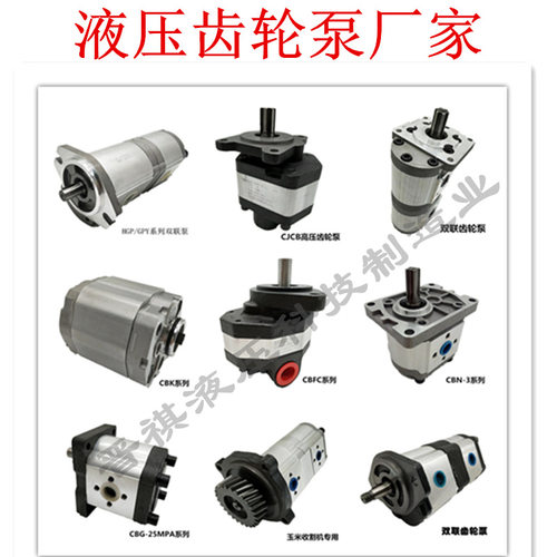装载机液压齿轮泵cb-fc40/16/25/32/50/63/80 l r 吊车 铲车
