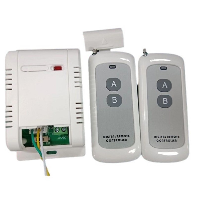 12V24伏定制带限位电机正反转电葫芦升降上下道翼摆闸通用接收器