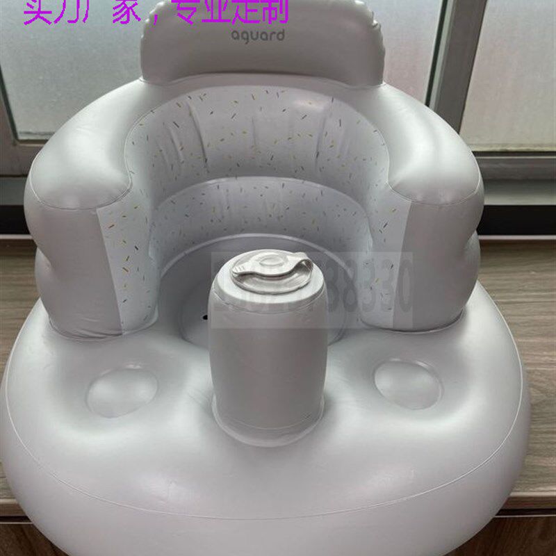 工厂现货婴幼儿学坐椅 宝宝折叠充气学坐椅 多功能餐椅浴凳小沙发