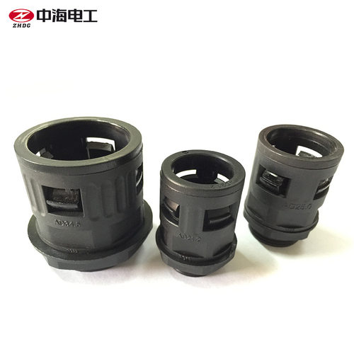 M20*1.5 AD18.5直插式快速管头管接头配件塑料软管接头波纹管接头